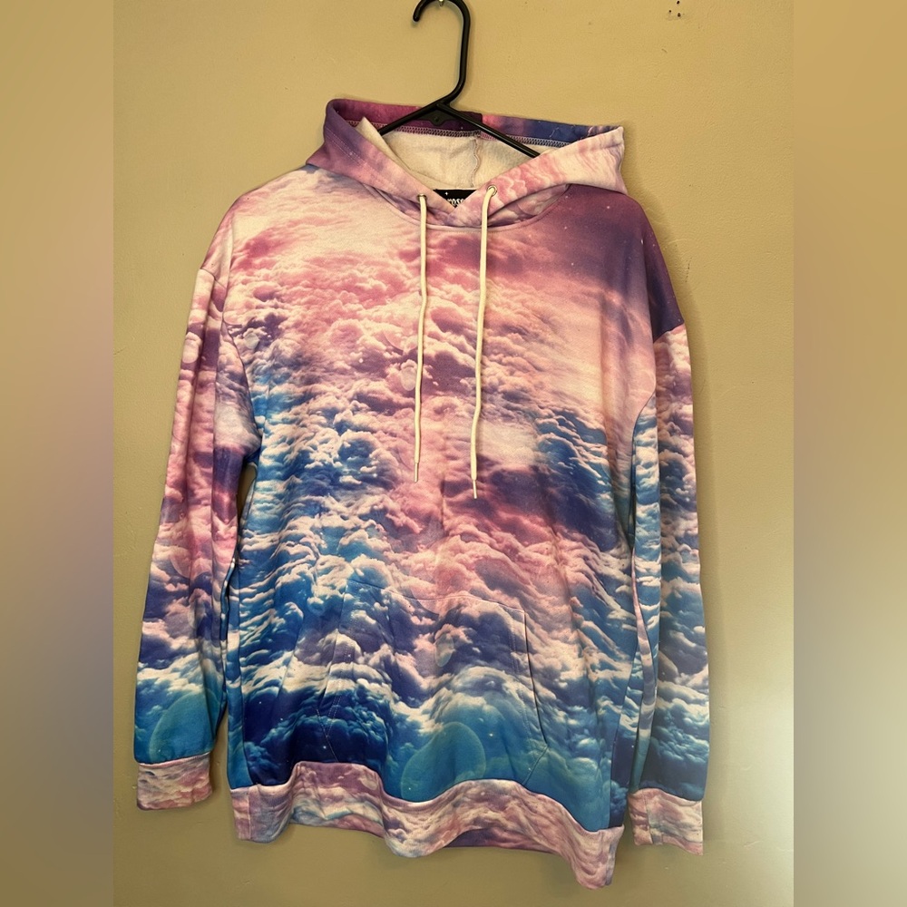 Dolls kill Cloud Hoodie pullover Size Small Horoscopez